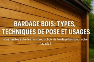 Bardage bois types, techniques de pose et usages